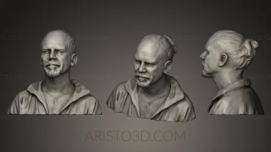 Busts and bas-reliefs of famous people (BUSTC_0128) 3D model for CNC machine